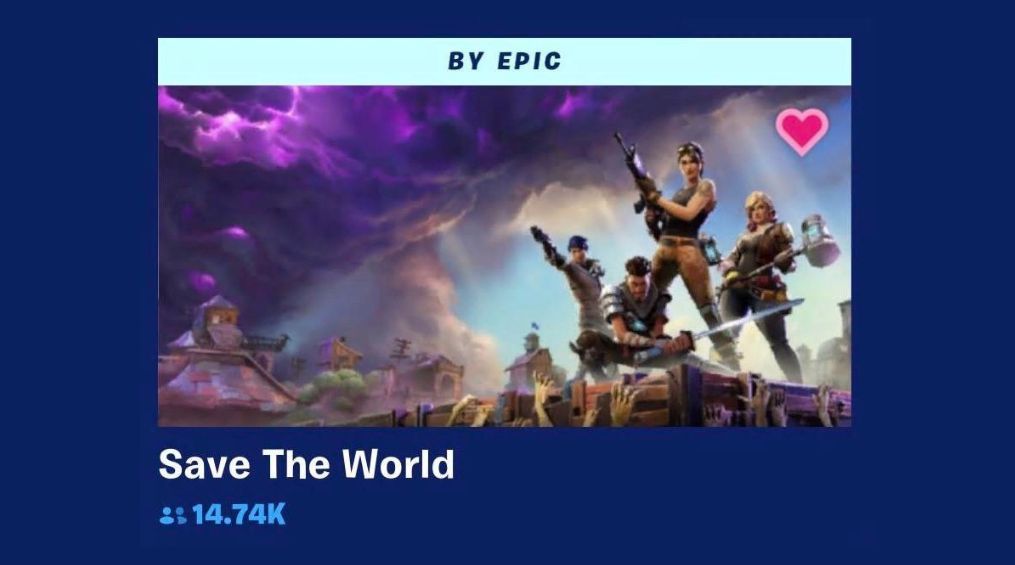 Fortnite Save The World Playercount