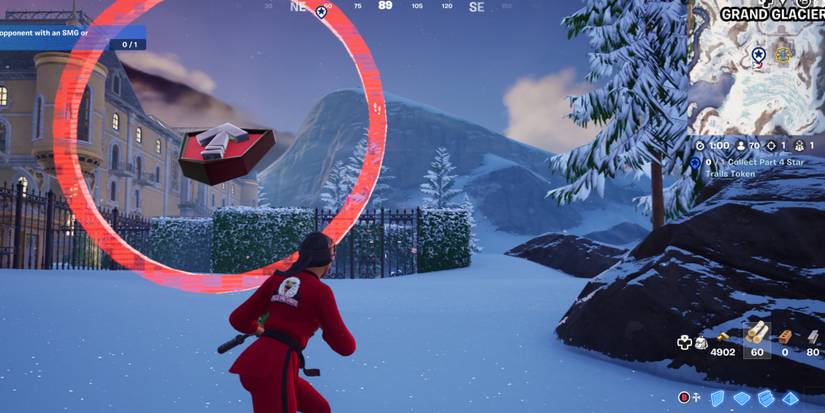 finding star trails tokens at grand glacier