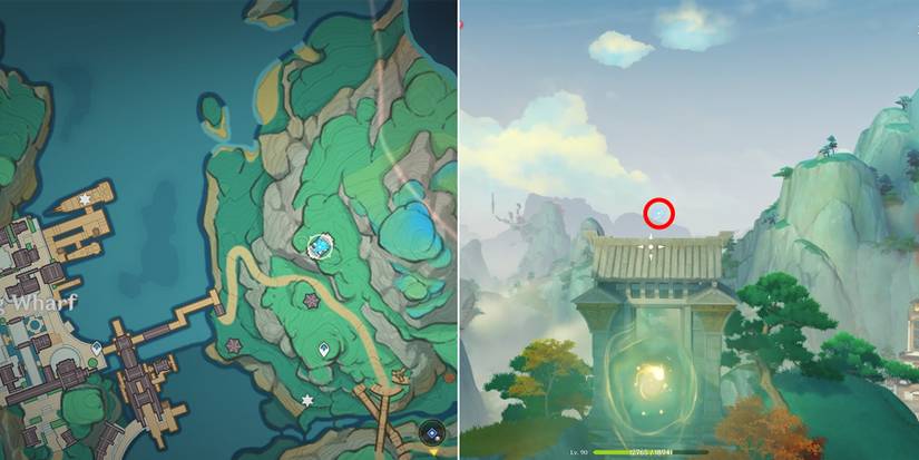 genshin impact spirit carp location 40