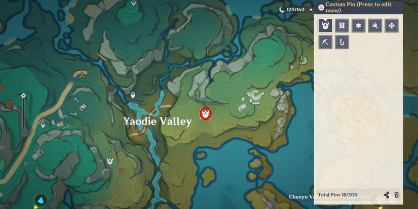 genshin impact xuanwen beasts locations in yaodie valley