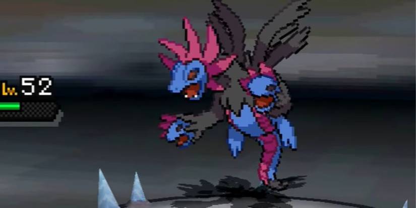 Ghetsis' Hydreigon in Pokemon Black 2 and White 2.