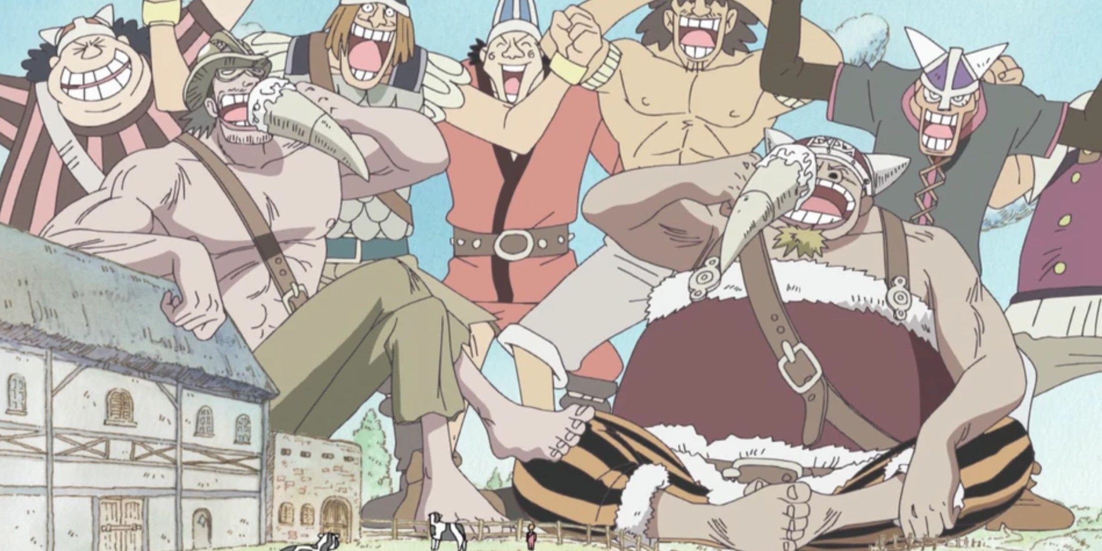 Giant Warrior Pirates Dorry Brogy One Piece