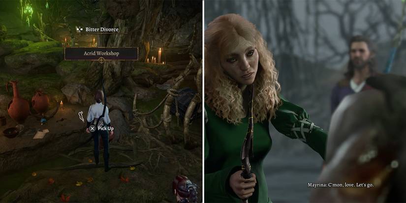 give the bitter divorce to mayrina in baldurs gate 3