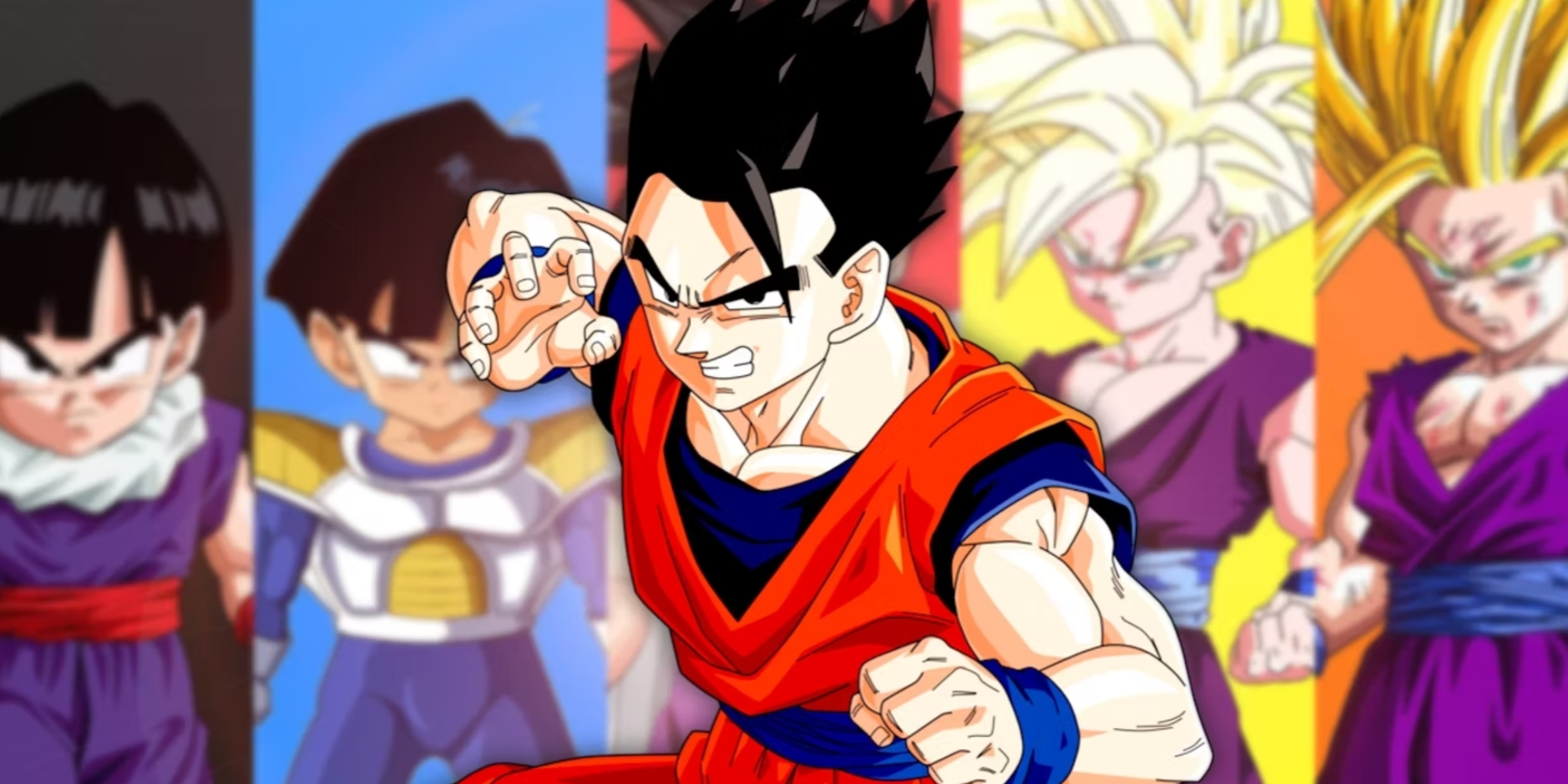 Pixilart - Son Goku (Super Saiyan 1-3 Transformation) by Rezok