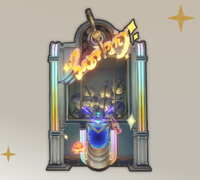 Golden Capsule Machine