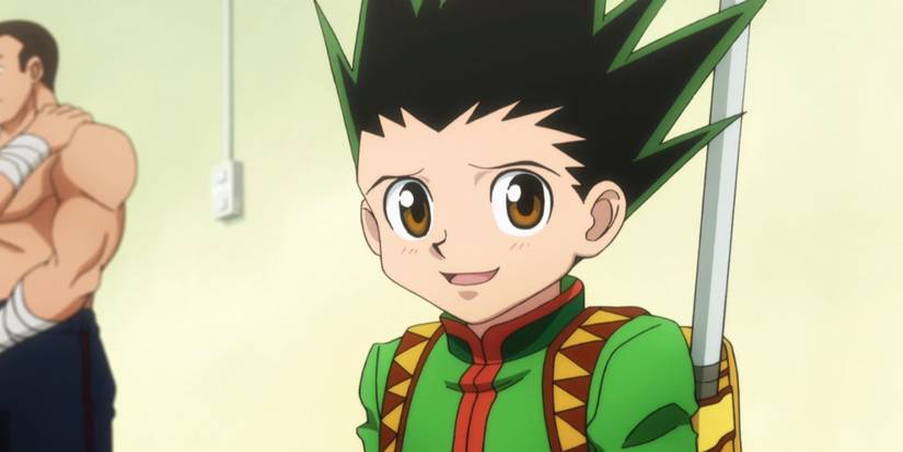 Gon in Heavens arena in Hunter x Hunter
