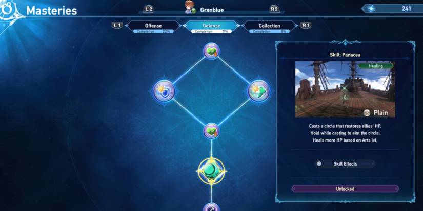 Granblue Fantasy Relink The Captain Panacea