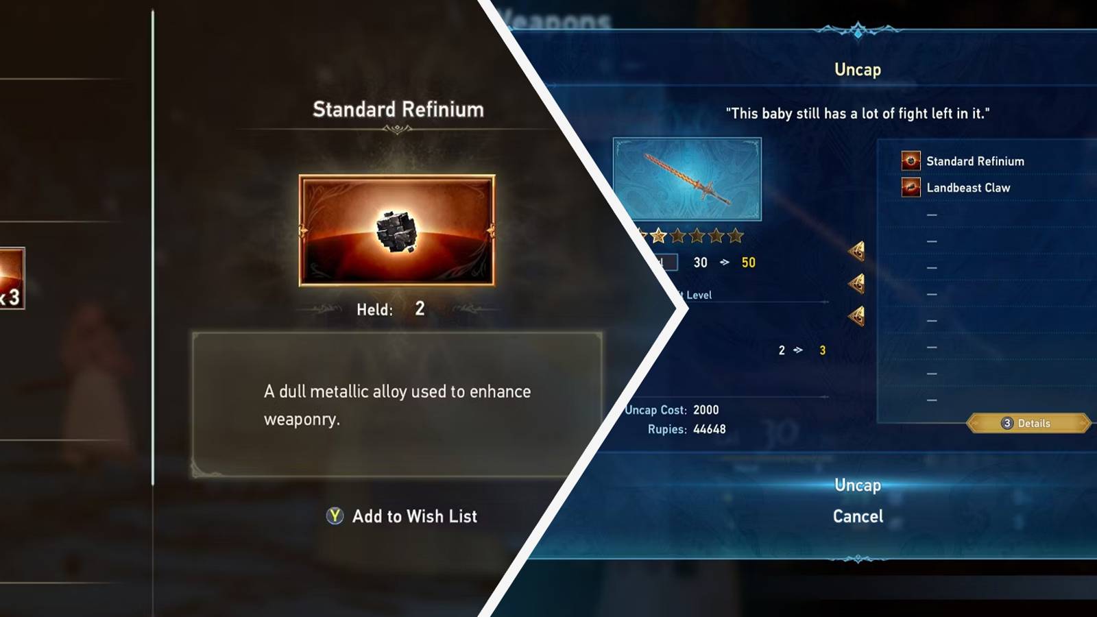 Granblue Fantasy Relink Where To Get Standard Refinium