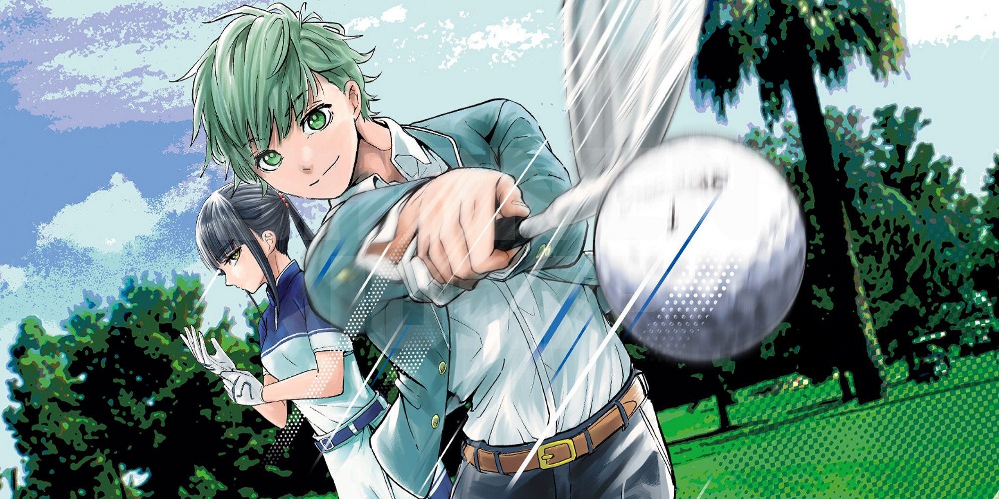 Green Green Greens high school golf shonen jump manga released in 2023