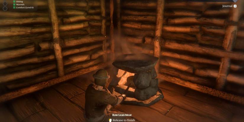 grilled lean meat enshrouded