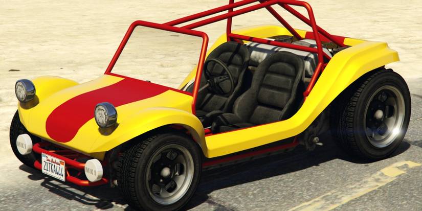 GTA 5 BF Bifta parked on sandy road