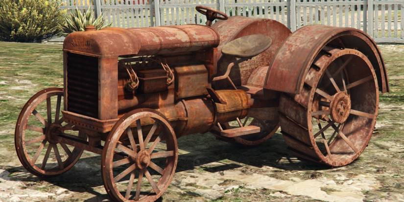 GTA 5 Epsilon Tractor parked off-road 