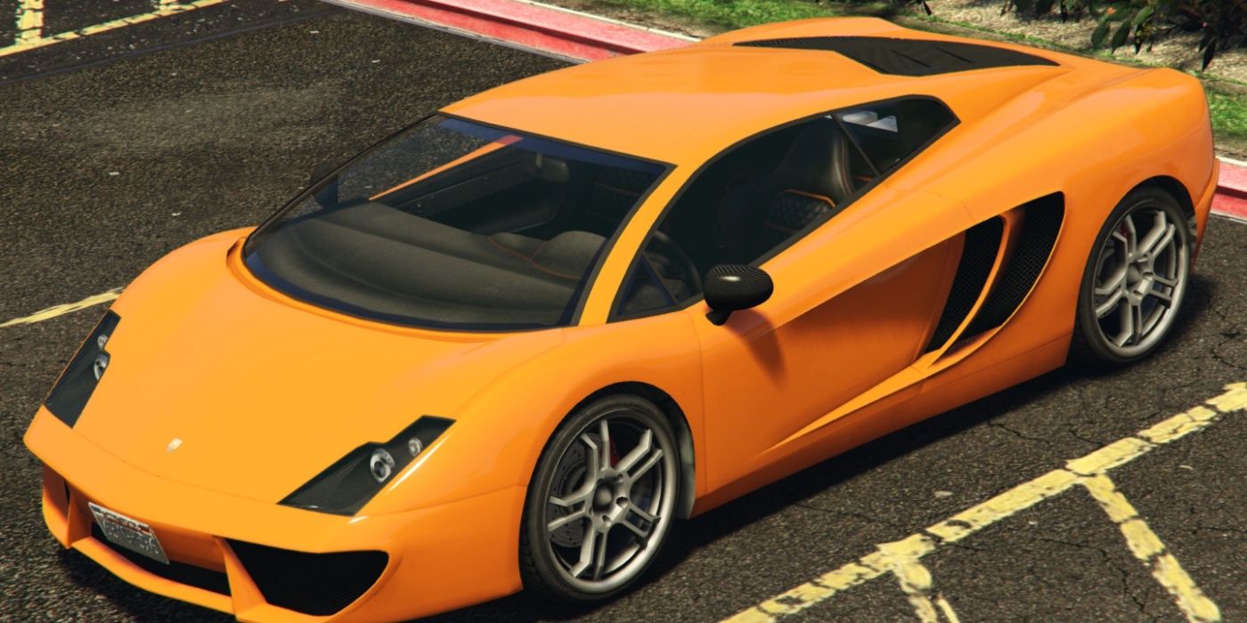 GTA 5 Pegassi Vacca parked in a parking bay