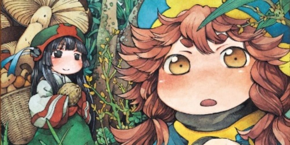 Hakumei & Mikochi on the cover of Hakumei & Mikochi: Tiny Life in the Little Woods Volume 1 cover