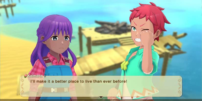 Harvest Moon The Winds of Anthos Kaimana