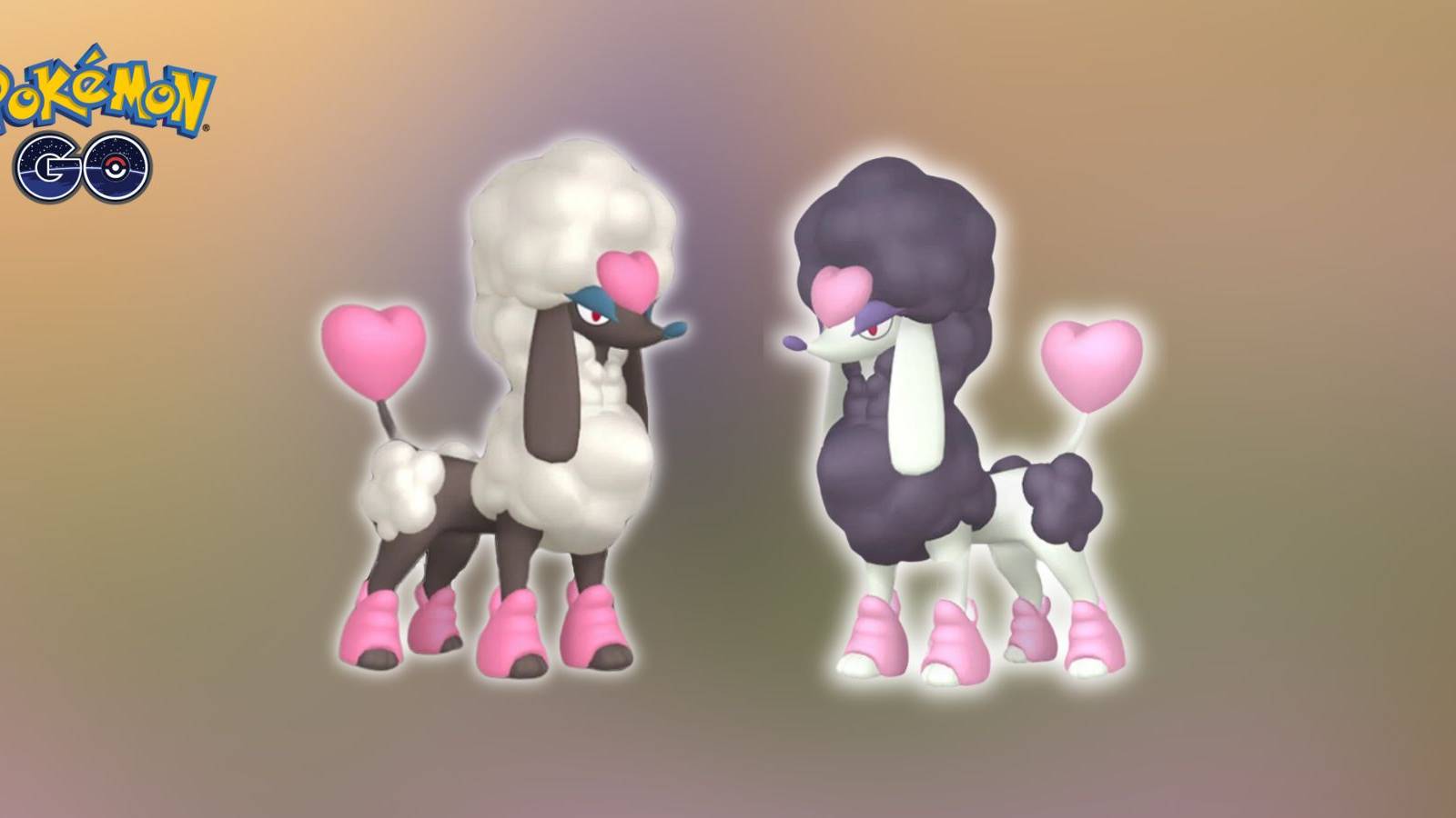 Heart Furfrou and Shiny Heart Furfrou in Pokemon GO