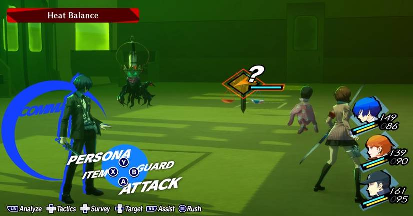 heat balance persona 3 reload