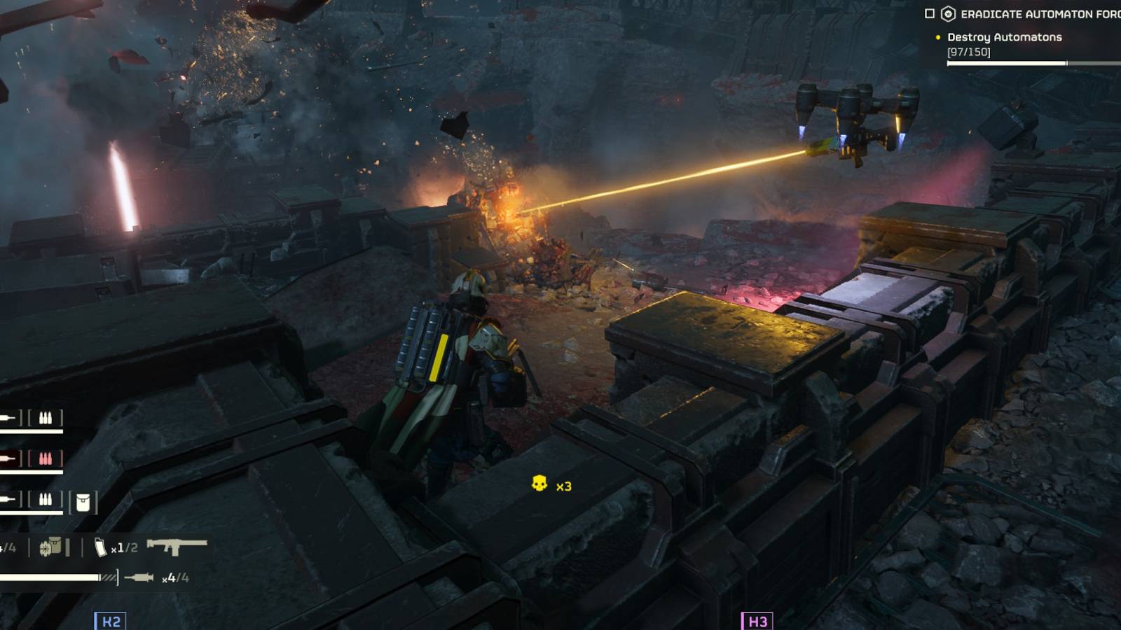 helldivers 2 guard dog vs rover