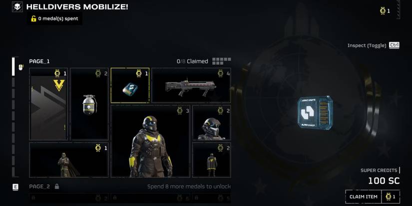 Helldivers 2 Super Credits Warbonds