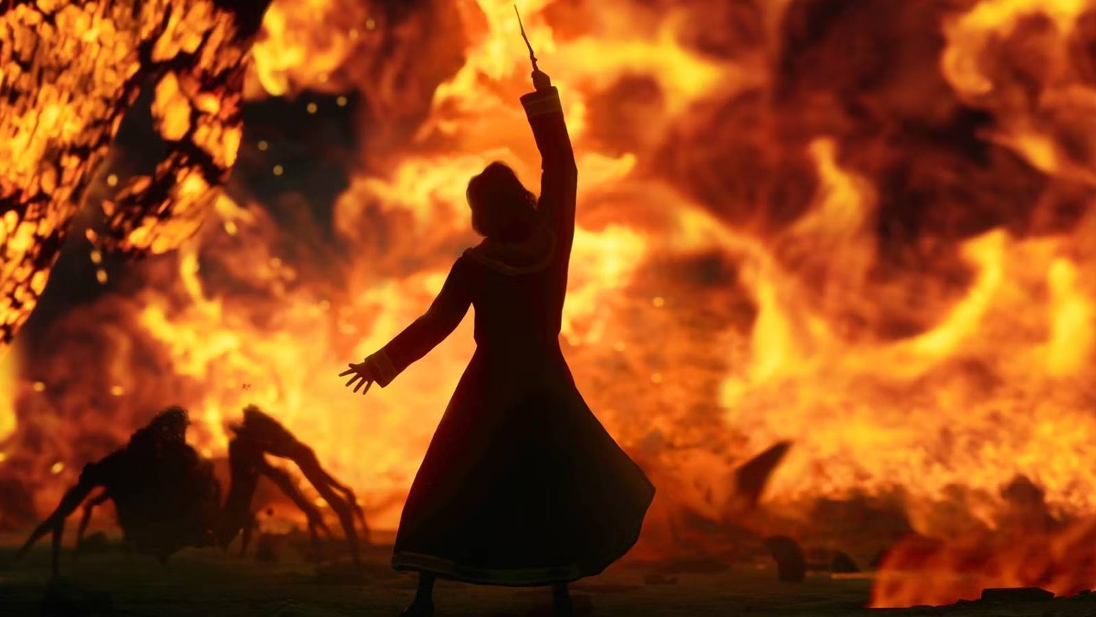Hilarious Hogwarts Legacy Clip Shows Professor Weasley Exploding