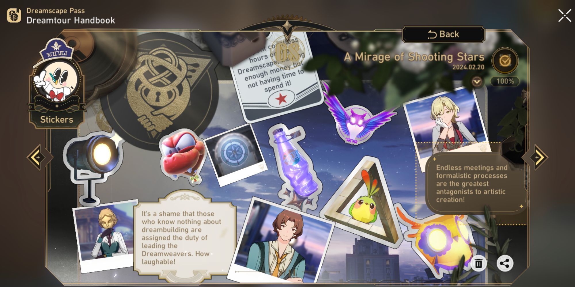 Honkai Star Rail - A Mirage Of Shooting Stars Dreamscape Pass Sticker Locations (Chapter 8) Featured Image