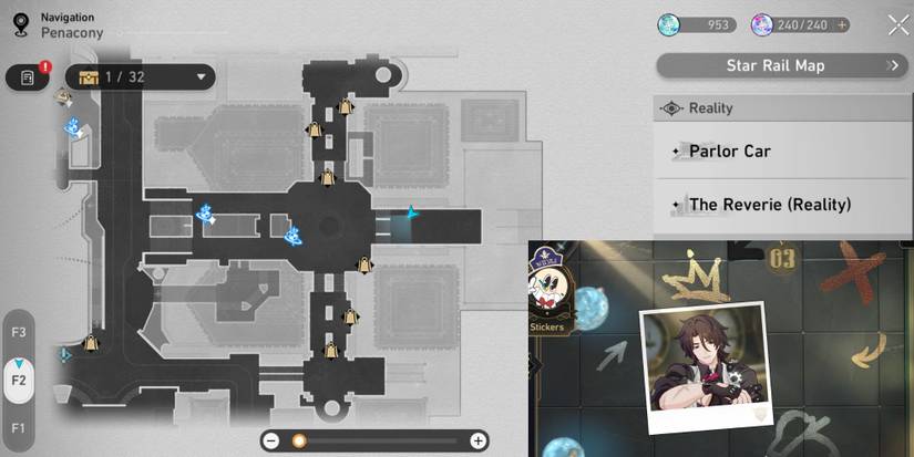 Honkai Star Rail- Gallagher Sticker Pass Location