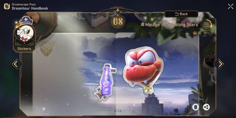 Honkai Star Rail - Mr Stone & Soda Bottle Sticker