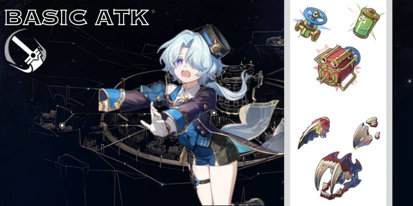 Honkai_ Star Rail - Misha Basic Attack Traces