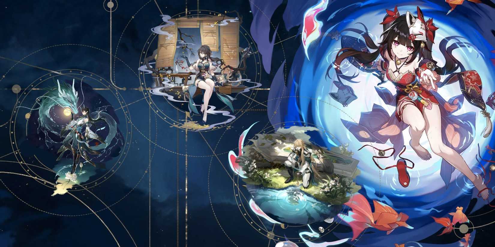 Honkai_ Star Rail Sparkle Team Comp DHIL + Ruan Mei + Luocha