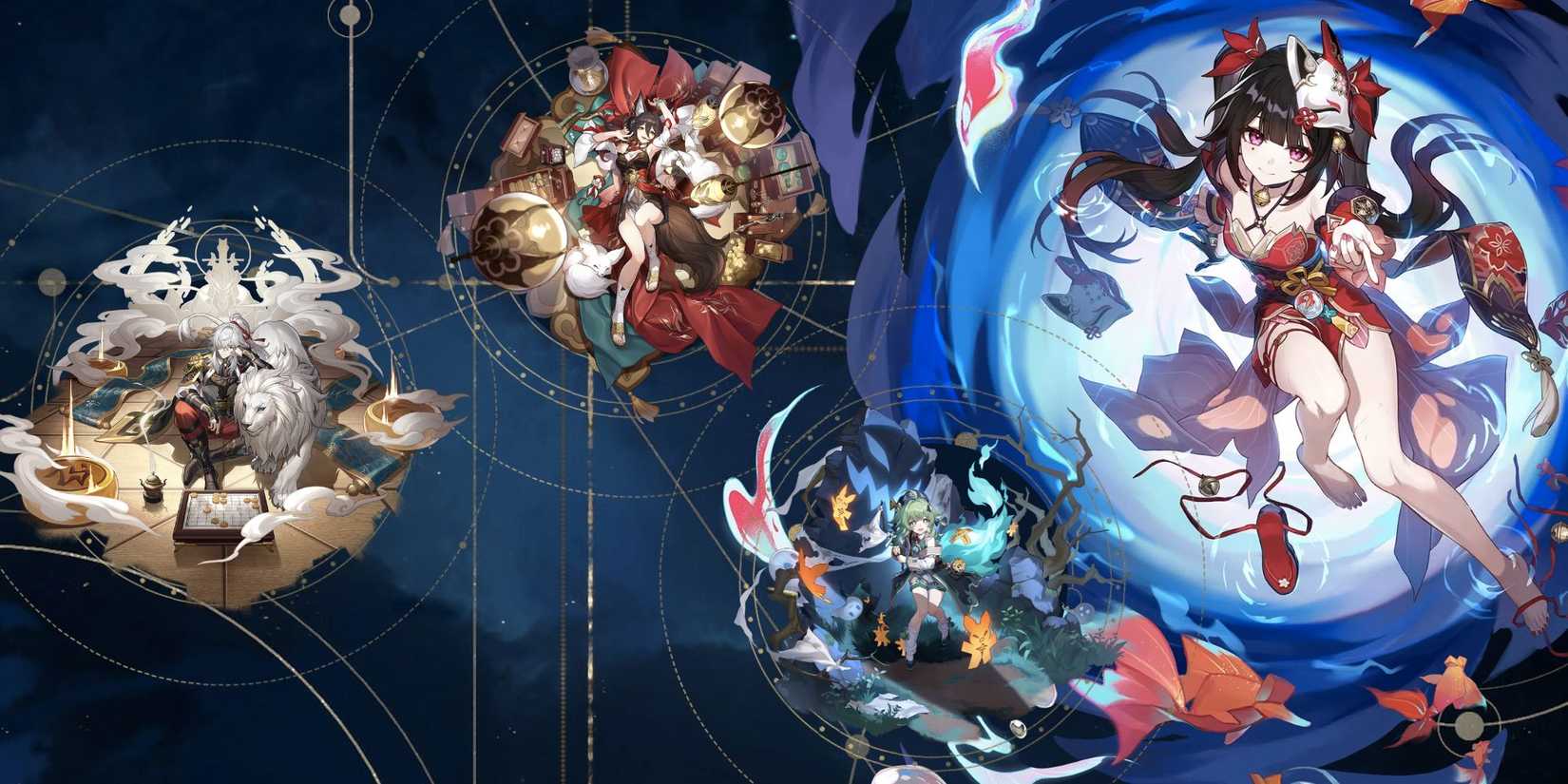 Honkai_ Star Rail Sparkle Team Comp Jing Yuan + Tingyun + Huohuo