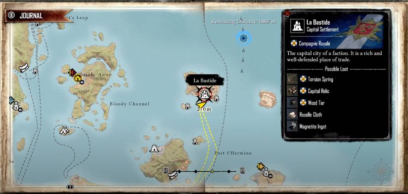 How to Find Wood Tar in Skull and Bones