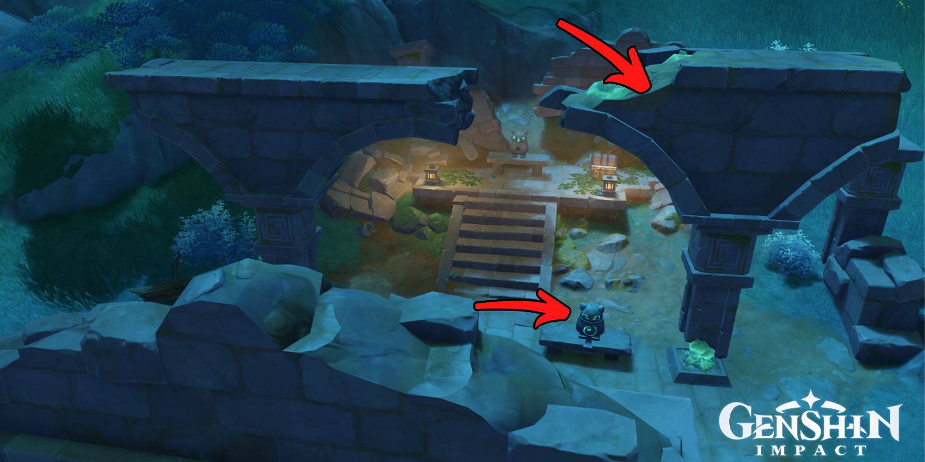 Genshin Impact Geh Zur Ruine Und Suche Nach Fragmenten Good As New: Ruins Puzzle Locations & How To Solve Them - Genshin
