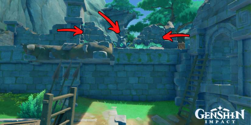 how to fix ruined area 4 in genshin impact
