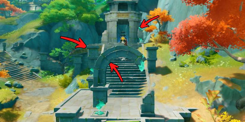 how to fix ruined area 5 in genshin impact