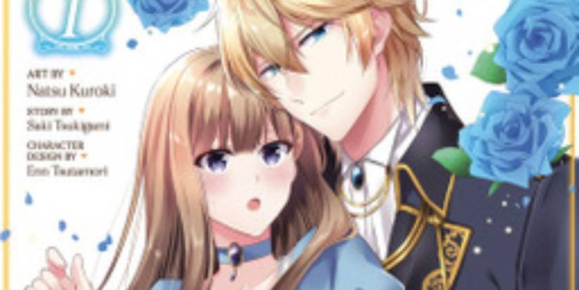 Liddy and Friedrich on the cover of I'll Never Be Your Crown Princess! Volume 1