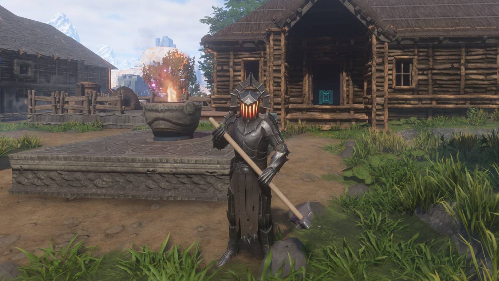 How to use rakes in Enshrouded