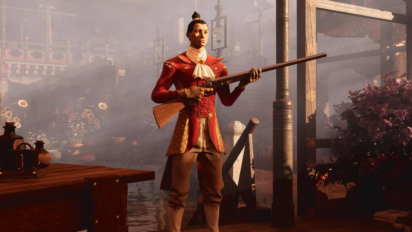 A Realmwalker of Asian descent in Nightingale