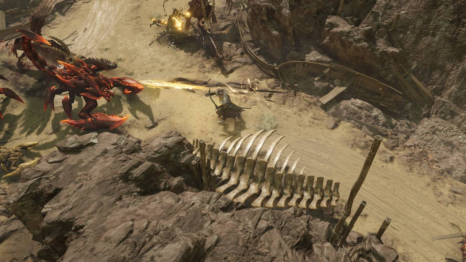 Sentinel using Javelin in Last Epoch