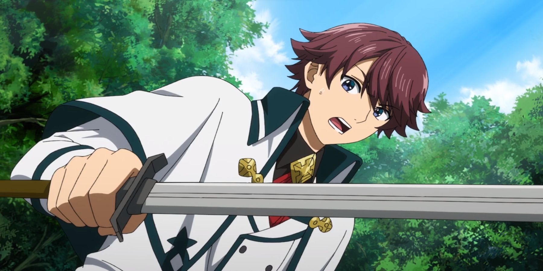 Kazuki Wielding His Sword