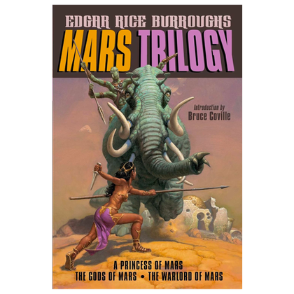 Jon Carter of Mars Trilogy paperback by Edgar Rice Burroughs