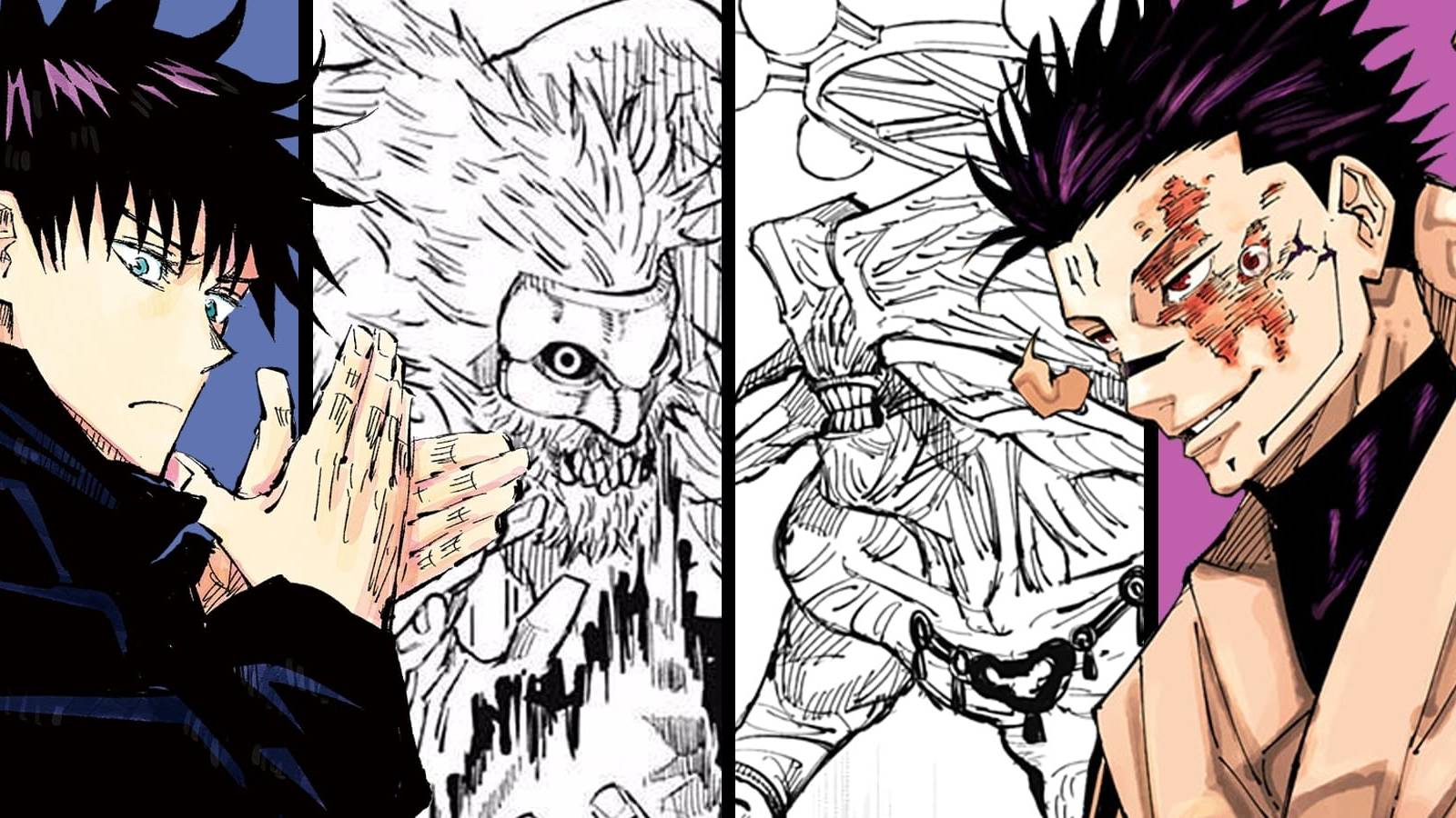 Jujutsu Kaisen Sukuna Megumi Ten Shadows Technique