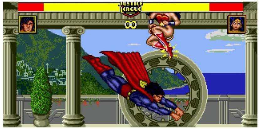 Justice League Task Force Superman Vs Wonder Woman