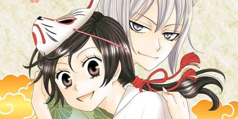 Kamisama Kiss tomoe and nanami hugging.