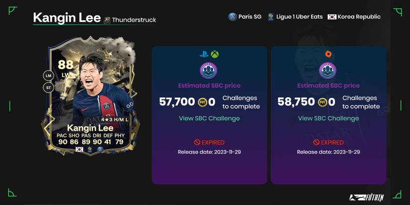 Kangin Lee Ultimate Team Card