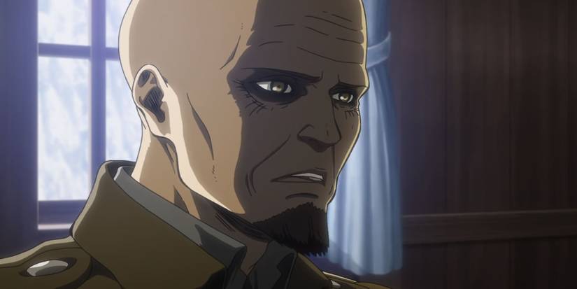 Keith Shadis in Attack on Titan