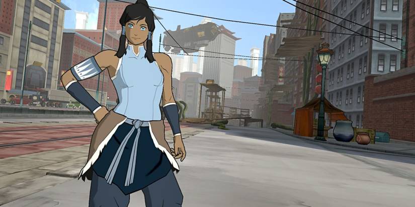 Korra in The Legend Of Korra