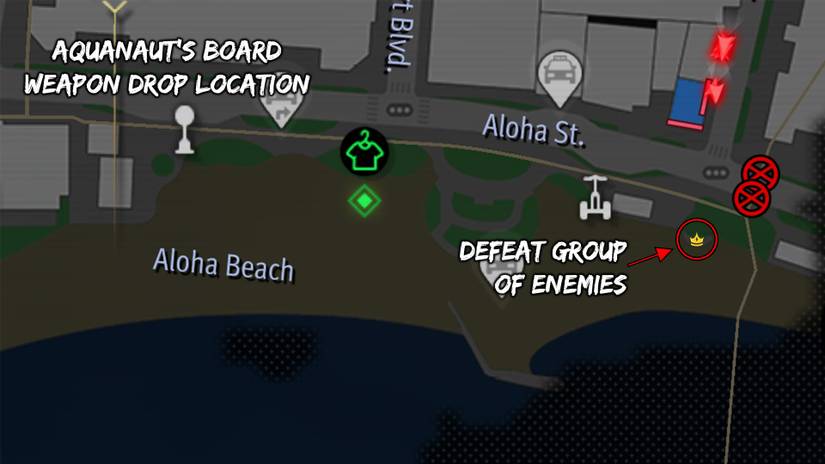 Aquanaut's Board location in Like a Dragon: Infinite Wealth