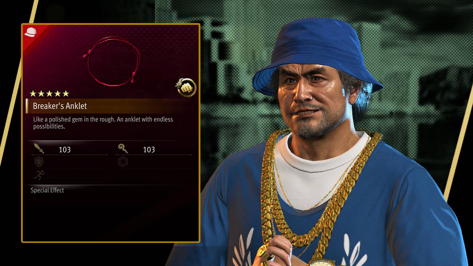 Breaker's Anklet weapon in Like a Dragon: Infinite Wealth