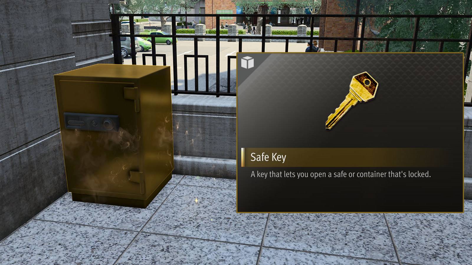 Safe keys in Like a Dragon: Infinite Wealth.