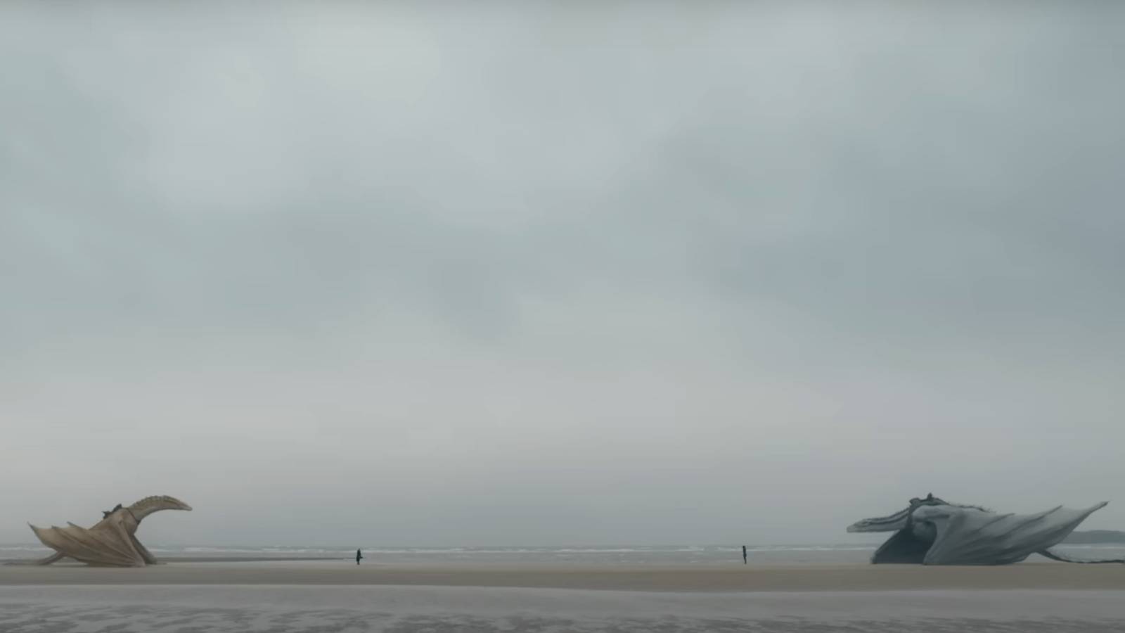 Laenor's dragon Seasmoke in House of the Dragon season 2.